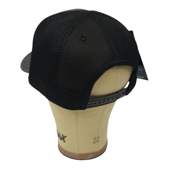 Sierra Trading Post Snapback Cap Embroidered Logo Mesh Trucker Baseball Hat Gray - Picture 12 of 13